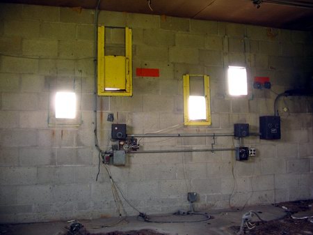 Maple City Drive-In Theatre - Inside Of Projection - Photo From Water Winter Wonderland